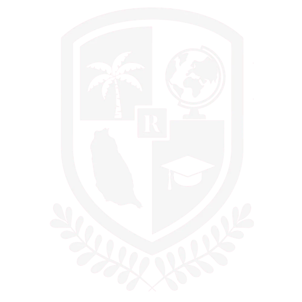 Richmond English 教育使命徽章